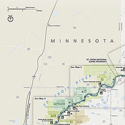 maps saint croix national scenic riverway us national park service
