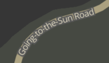 Example primary road symbol in Park Tiles Slate