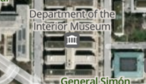 Example publicly accessible building symbol in Park Tiles Aerial