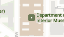 Example publicly accessible building symbol in Park Tiles Light