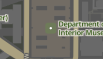 Example publicly accessible building symbol in Park Tiles Slate