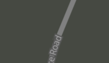 Example secondary road symbol in Park Tiles Slate