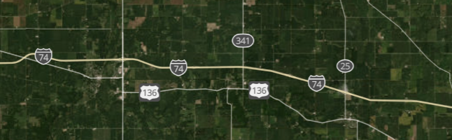 example highway shield artwork in Park Tiles Standard