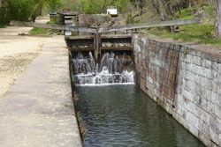 Lock 18 of the C&O Canal in Maryland