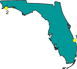 Florida outline