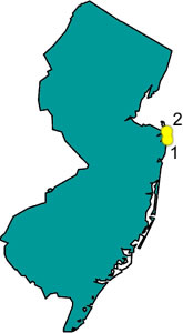 New Jersey outline