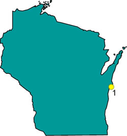 Wisconsin outline