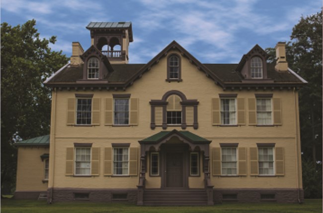 Climate Change and MAVA Building a holistic plan Lindenwald Mansion, post presidency home of Martin Van Buren.
