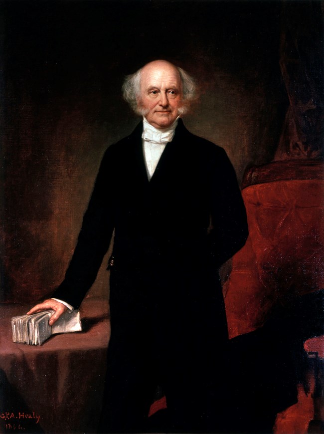 Portrait of Martin Van Buren standing