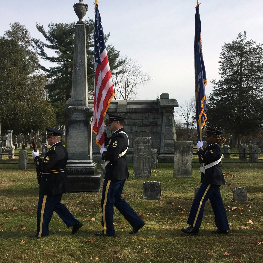 Wreath Laying Ceremony at Martin Van Buren's Gravesite 2021