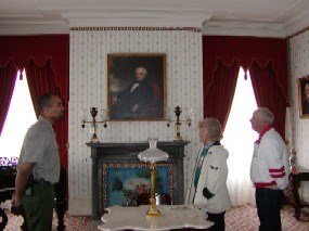 formal parlor inside Lindenwald