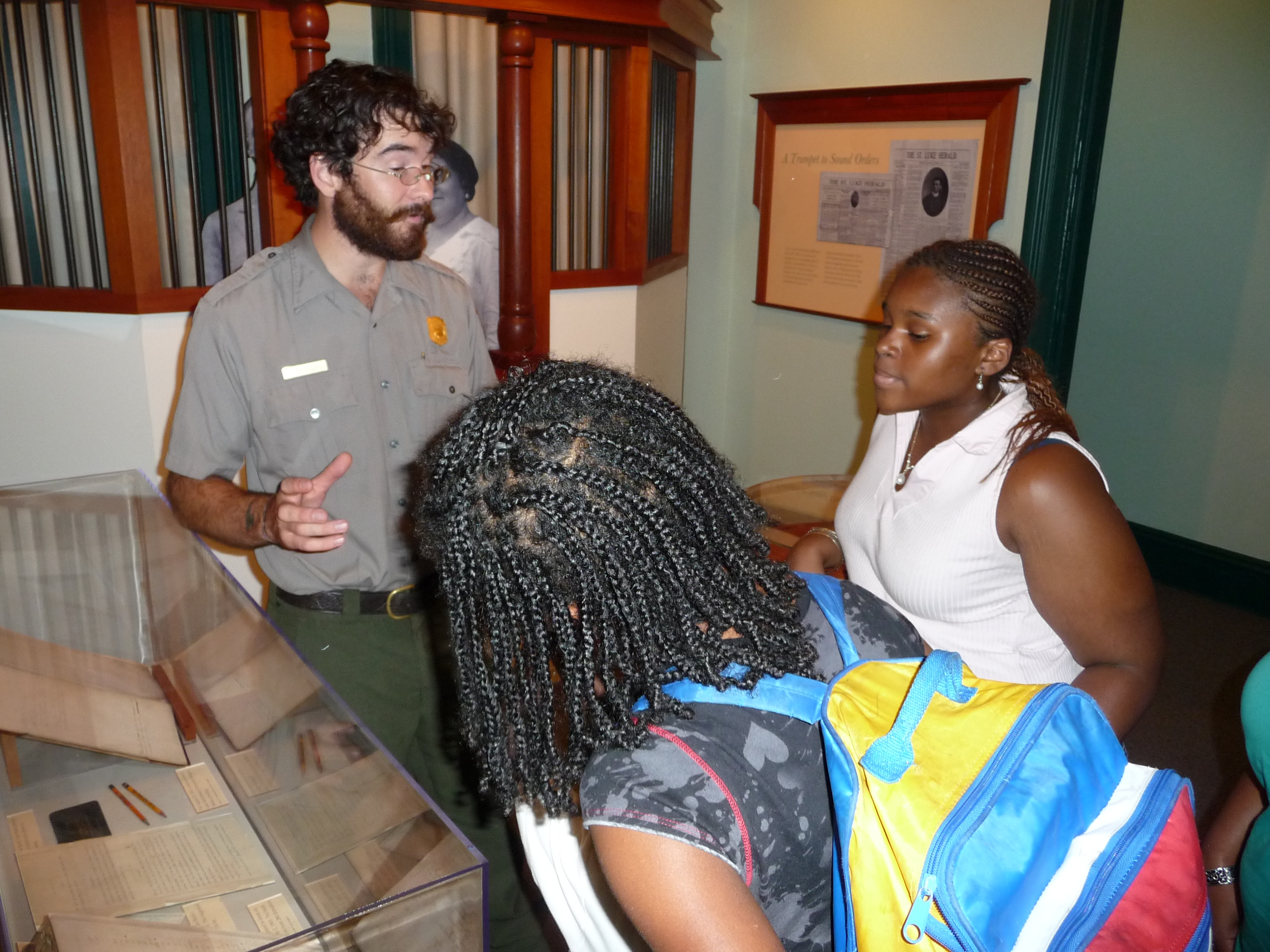A field trip to the Maggie L. Walker NHS.