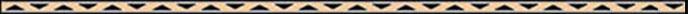 Separator bar with triangles in color Separator bar with triangles in color