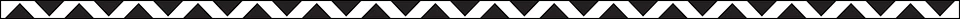 Separation bar with triangles - black and white