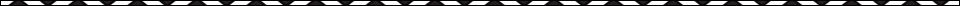 Separation bar with black and white triangles