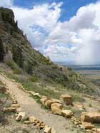 View of Knife Edge Trail