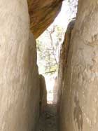 View of narrow portion of Petroglyph Point Trail