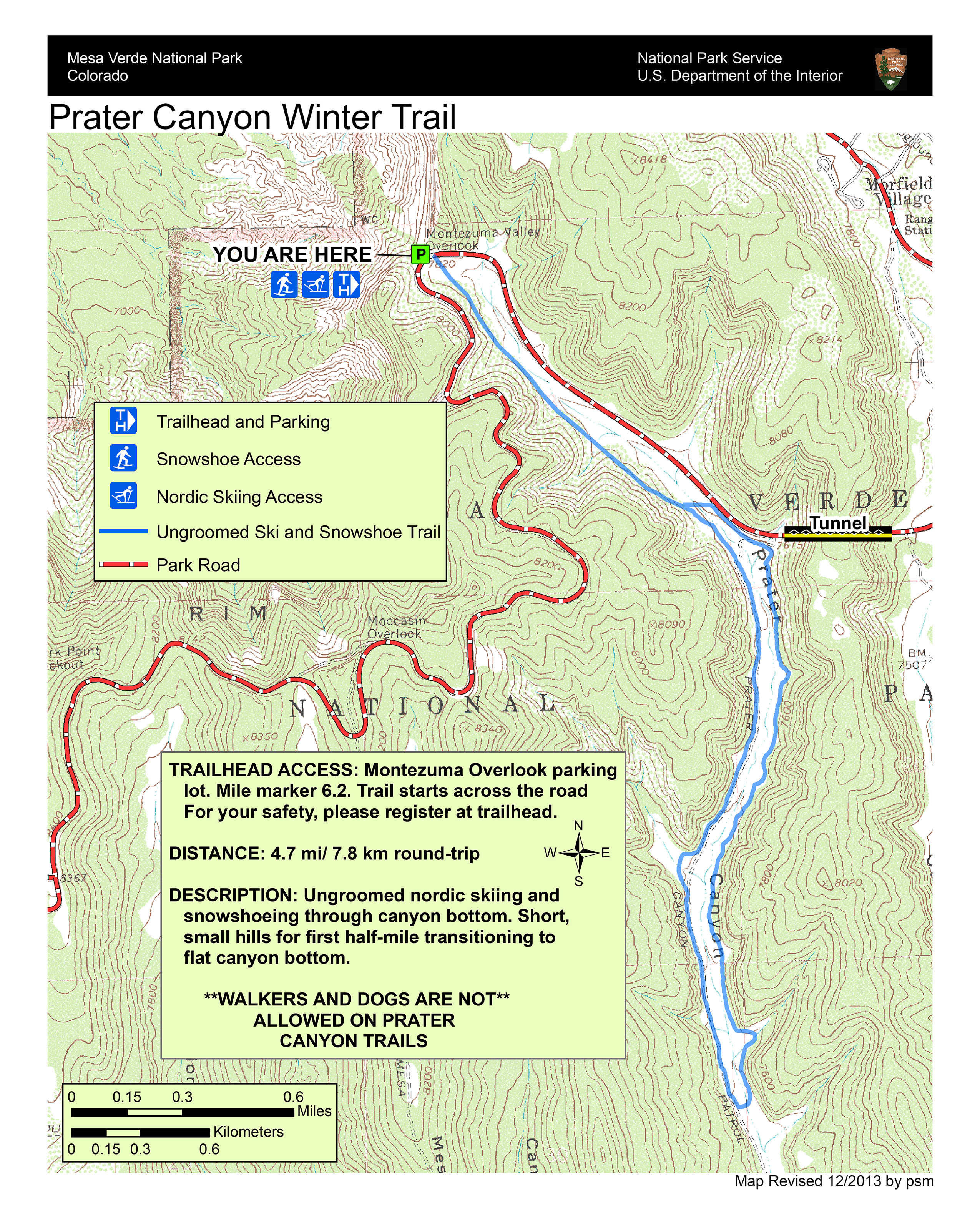 Mesa Verde National Park Map Maping Resources