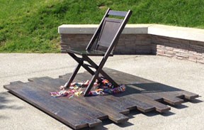 The Empty Chair Committee is establishing a memorial to honor those Juneau Japanese who were forcibly removed during the war.