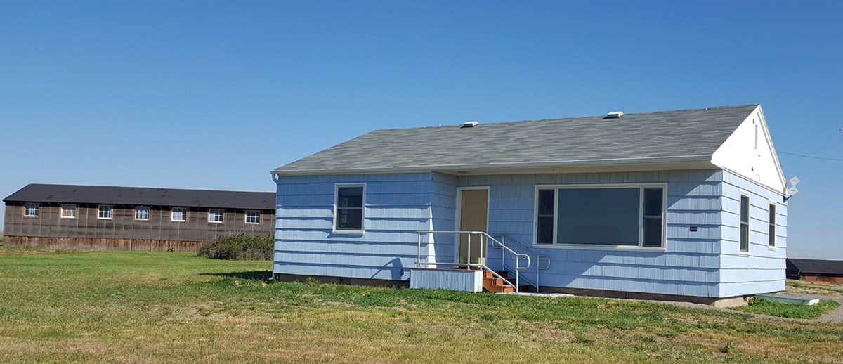 The Herrmann House will serve as a temporary visitor contact station. The Herrmann House will serve as a temporary visitor contact station.