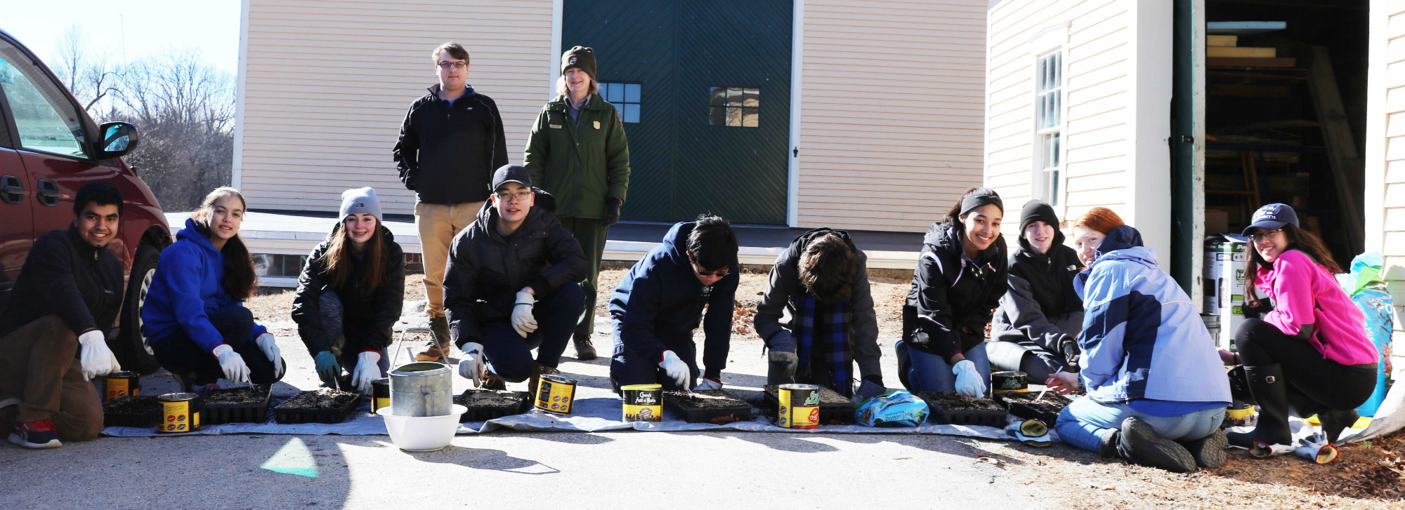 High school students solve some pressing problems at the park