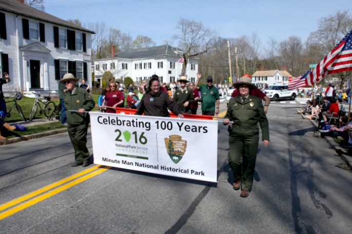 Lexington Patriots Day Parade 2016