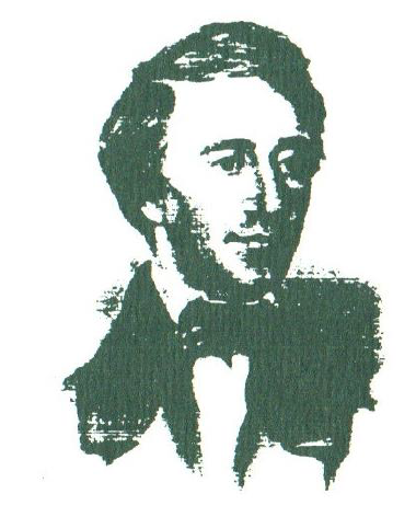 Drawing of a young Henry David Thoreau