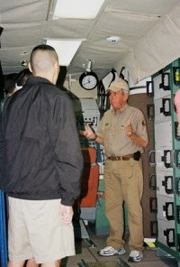 VIP lead tour underground at Delta-01