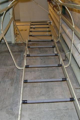 Ladder leading from underground at Delta-01