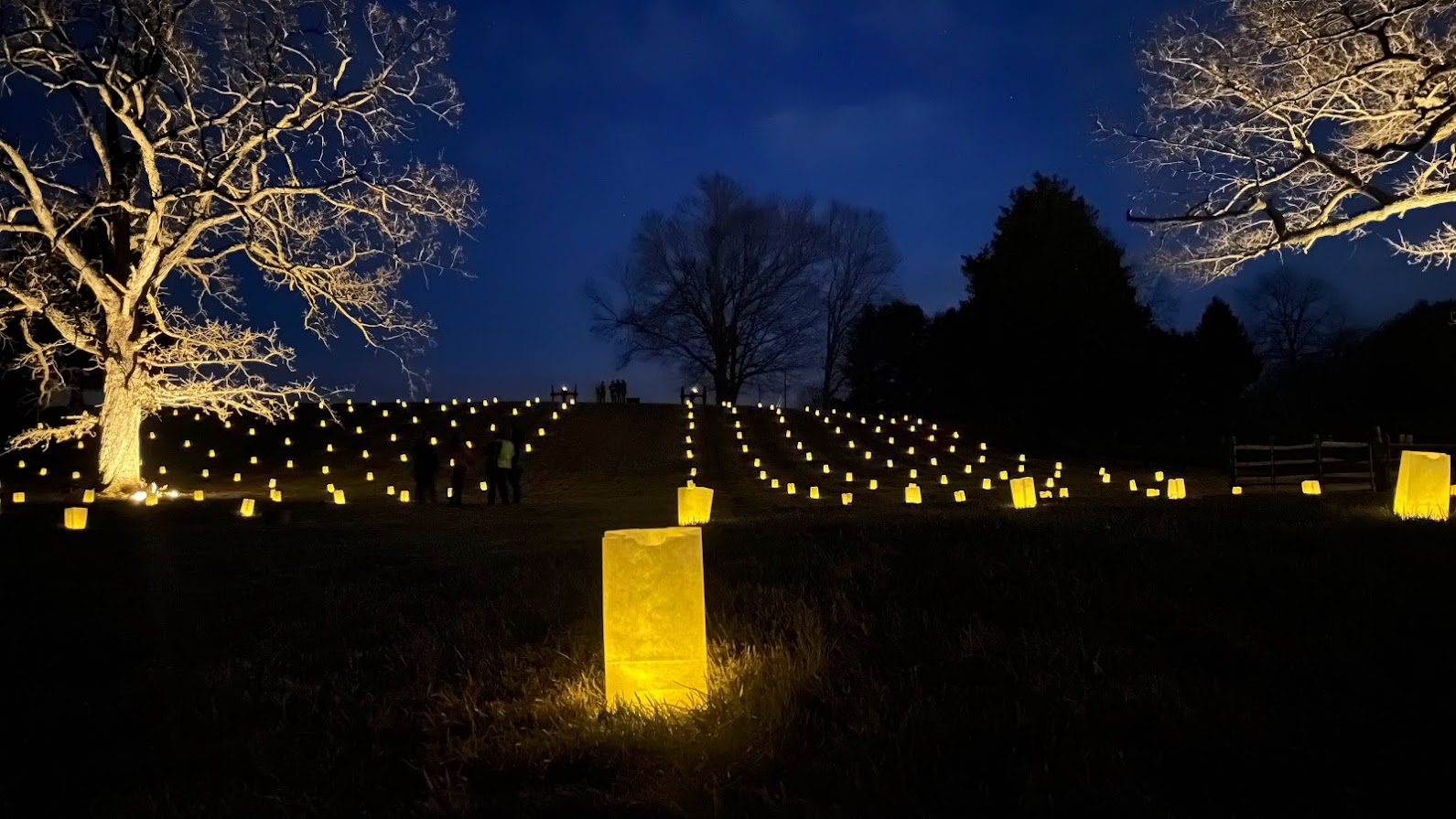 Mill Springs Battlefield National Monument Hosting Luminaria to