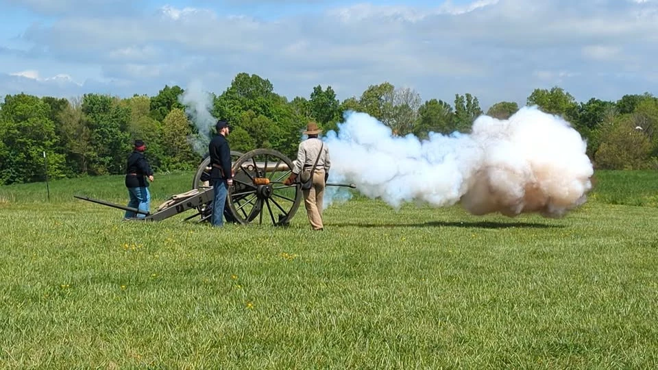 MISP Cannon Firing1 A cannon firing.
