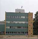 Rear of the Research Center.