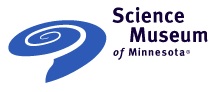 Blue logo of the Science Museum of Minnesota Blue logo of the Science Museum of Minnesota