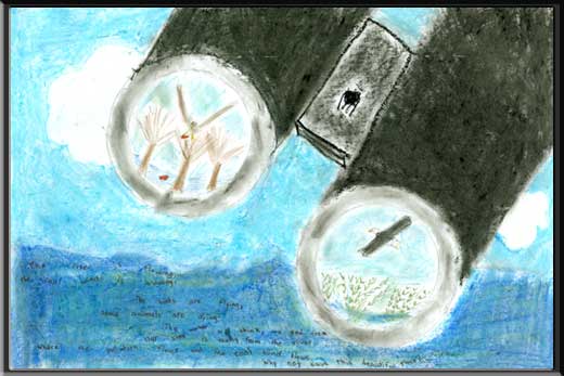 A piece of artwork done by Elowyn Pfeiffer.