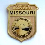 Missouri National Recreational River Junior Ranger Badge