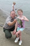 First fish! First fish!