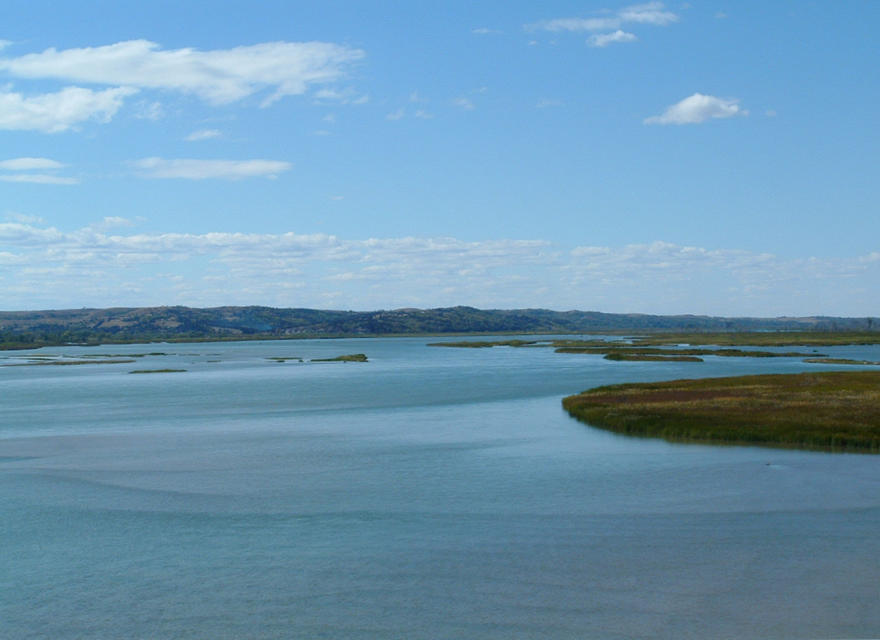 View of the Missouri River from Chief Standing Bear bridge View of the Missouri River from Chief Standing Bear bridge