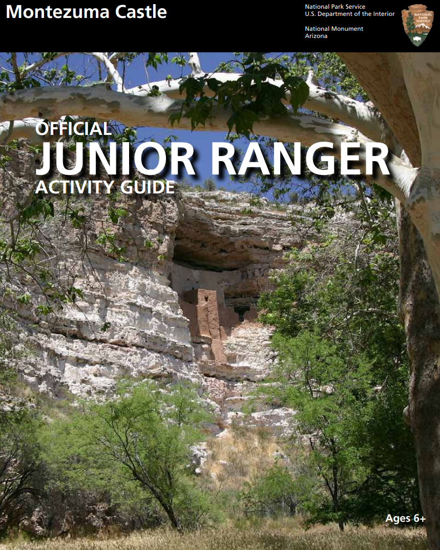 Front page of JR Ranger book