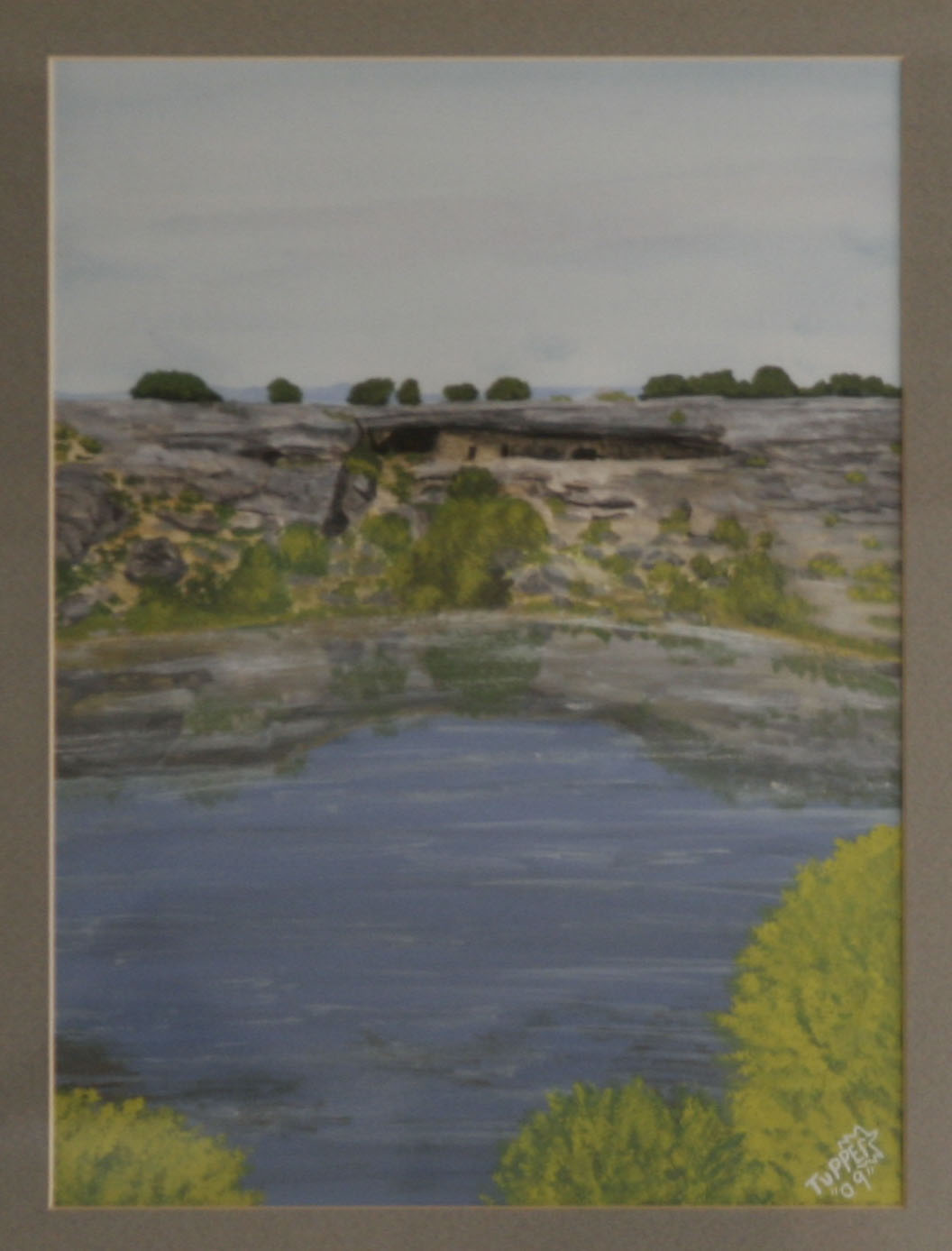 Montezuma Well by the hand of Tupper