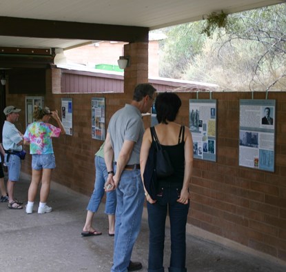 Entrance to Visitor Center Entrance to Visitor Center