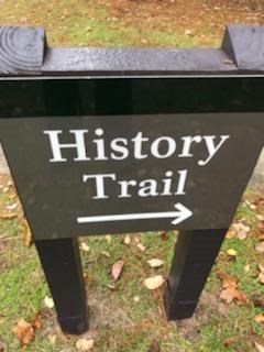 History Trail Sign