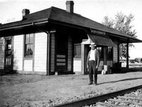 photo of orignal Kelso Depot