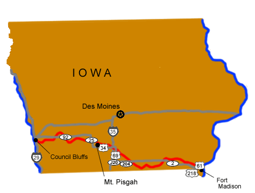 mormon trek iowa