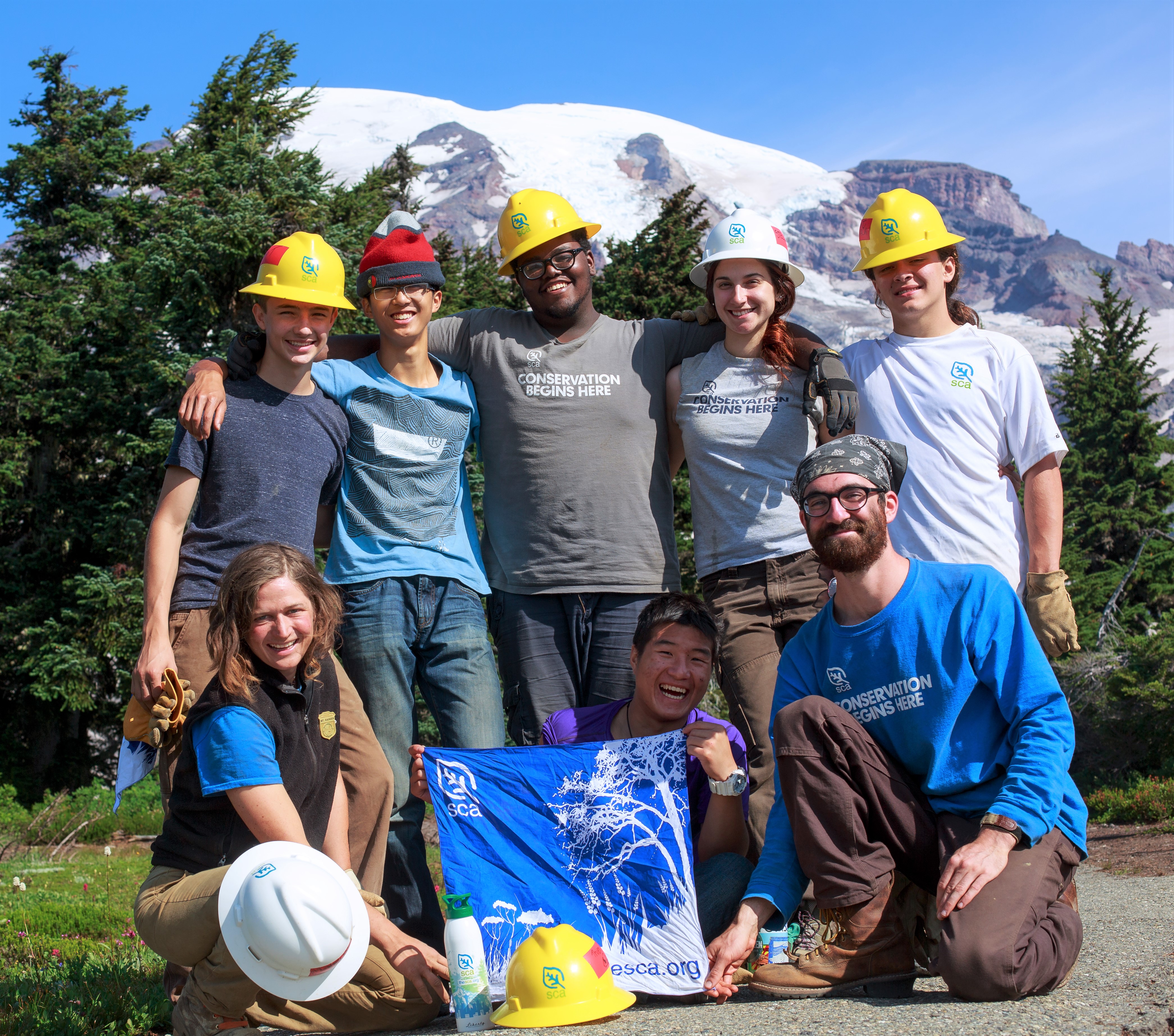 Volunteers at Mount Rainier Mount Rainier National Park (U.S