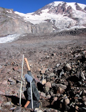 Nisqually Glacier Data Chart