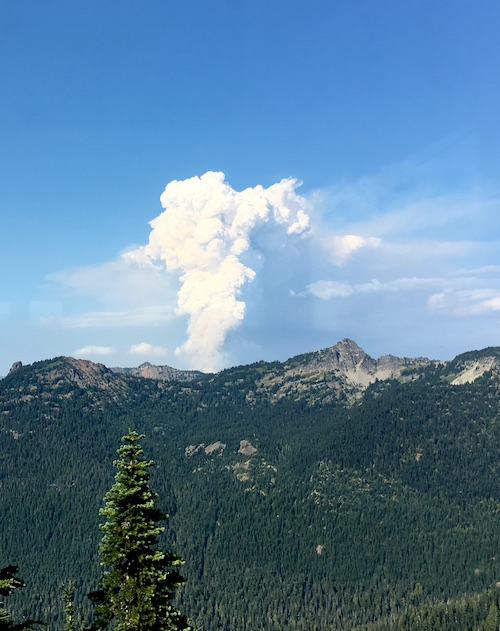 wildland fire information mount rainier national park u s high park fire incident report