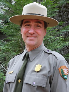 Chip Jenkins, Superintendent Mount Rainier NP A man wearing a National Park Service uniform