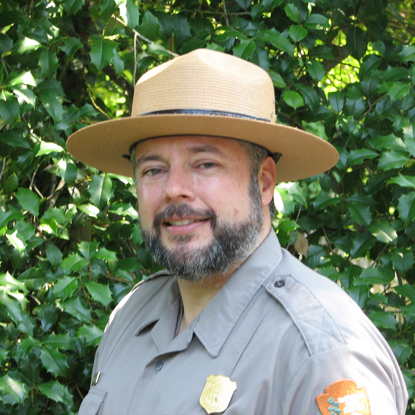 Photograph of Thomas E. Ross in the National Park Service uniform.