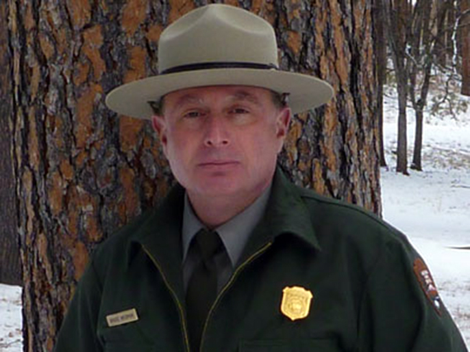 Photo of Bruce Weisman, Curator at Mount Rushmore.