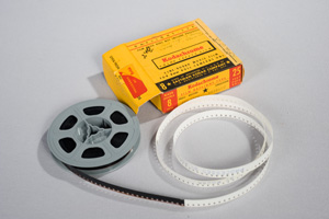 This image shows an example of 8mm motion picture film